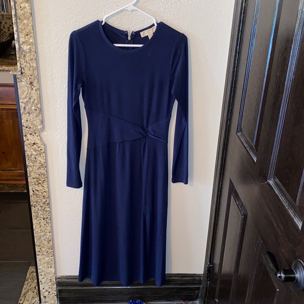 MICHAEL long sleeve jersey dress
